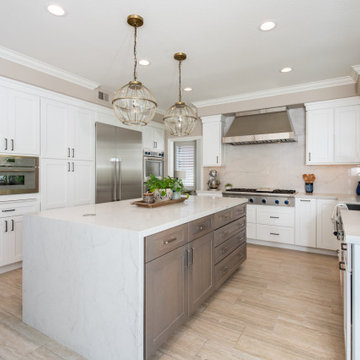 Traditional & Contemporary Kitchen and Primary Bath Remodel in Foothill Ranch