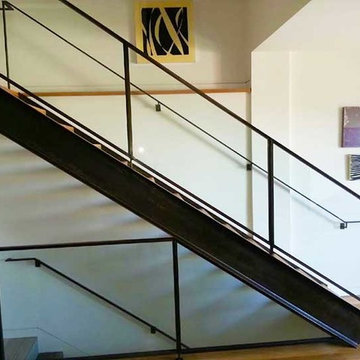 San Francisco Patina Staircase and Guardrail