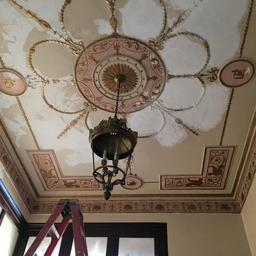 Historic Ceilings Restoration in Downtown Pontiac