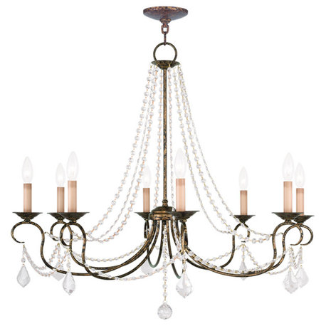 LIVEX Lighting 6518-71 Pennington 8-Light Chandelier