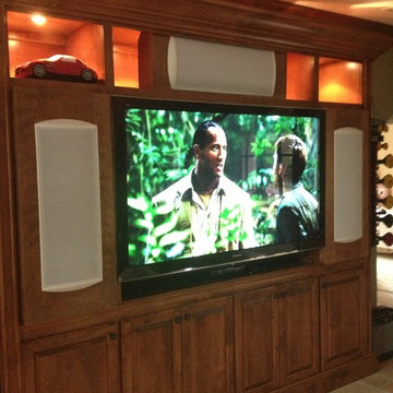 Custom audio/video system in San Diego