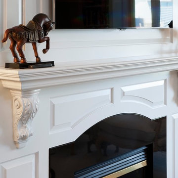 Fireplace Mantles & Custom Millwork
