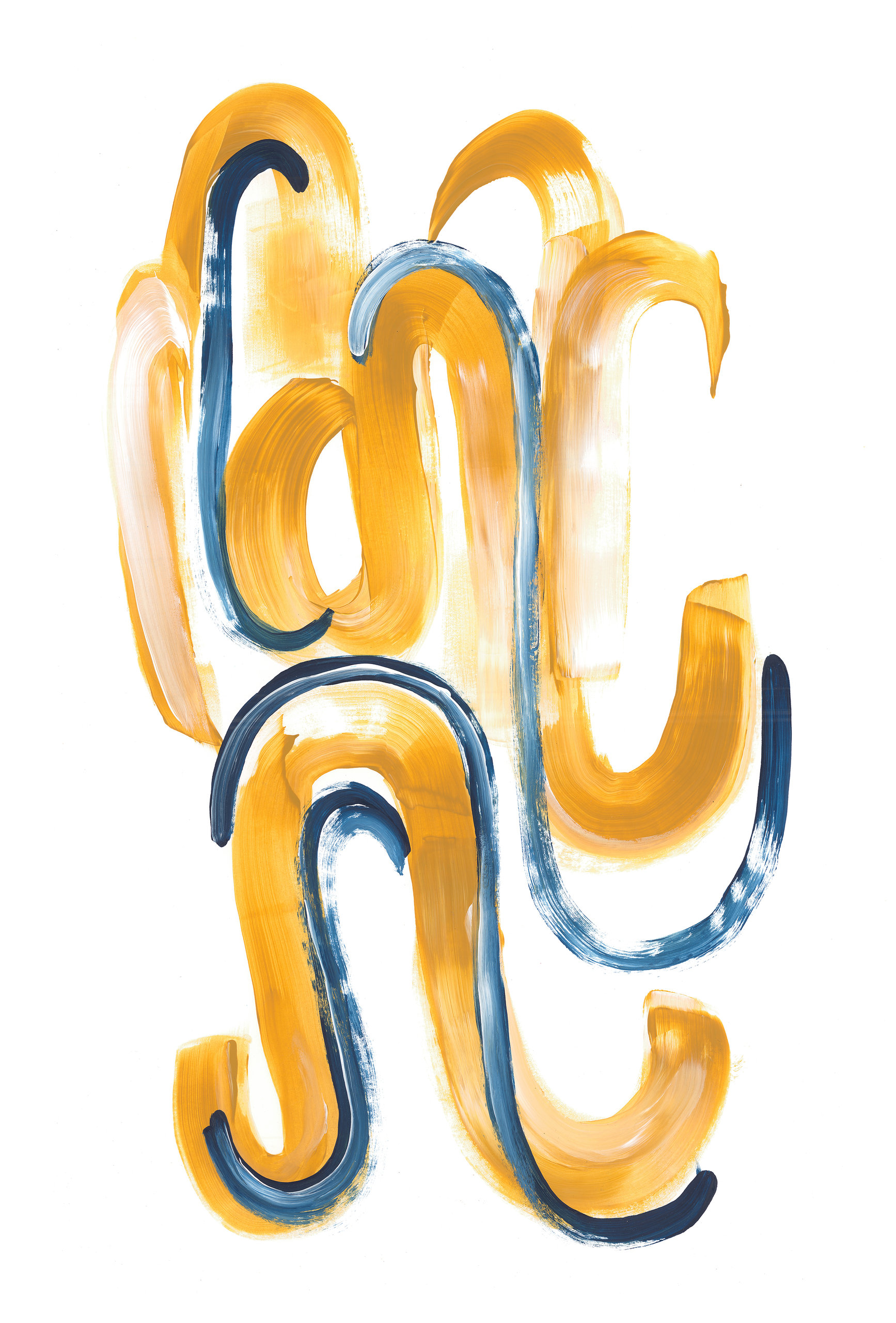 Hello Yellow II Artwork, 36x53 - Contemporary - Prints And Posters - by ...