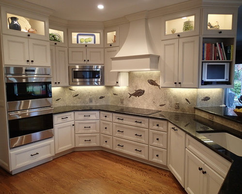 Stacked Upper Cabinets | Houzz