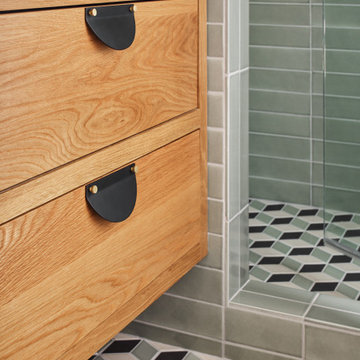 Jessica Davis Patterned Bathroom Floor Tiles
