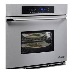 Dacor Classic Epicure 27" Single Wall Oven Stainless W/ Chrome Trim | EORS127SCH - Ovens