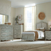 Drawer Dresser in Distressed Mint