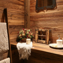 rustic bath