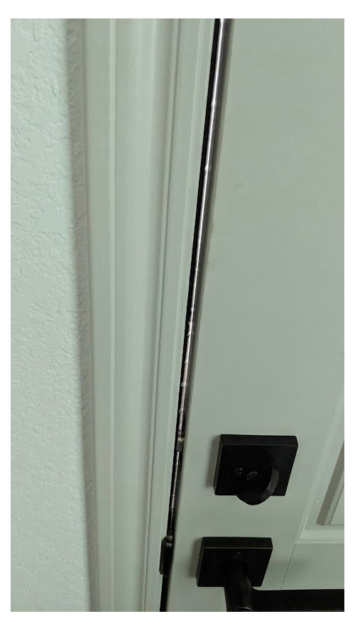 Max Acceptable Gaps for Exterior Doors?