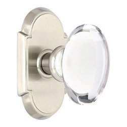 Crystal Egg Knob by Emtek - Doorknobs