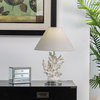 19.29''H Coral Table Lamp