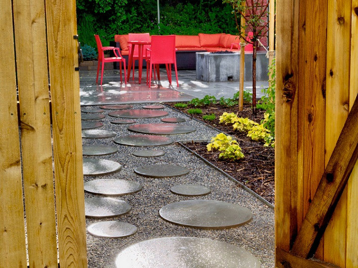 Modern Landscape - Fire Pit