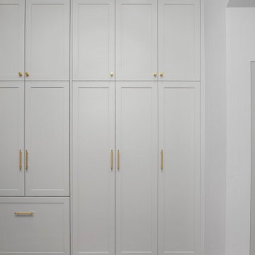 Drummoyne Kitchen, Hidden Laundry & Beverage Storage and Joinery
