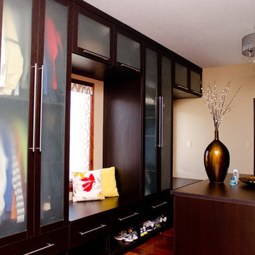 Clean and Concealed Dressing Room