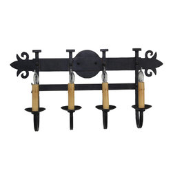 Bathroom Iron Vanity Lights - Bathroom Vanity Lighting