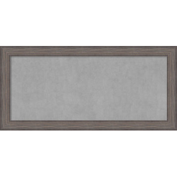 Framed Magnetic Board, Country BarnWood Wood, 53x25