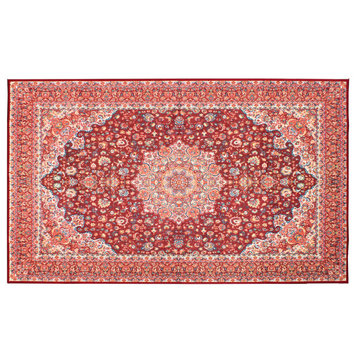 My Magic Carpet Kenya Ruby Rug, 3'x5'