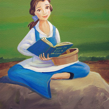Child's Bedroom -Favorite Fairy Tale Characters Mural