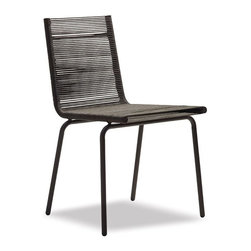 Dark Brown SIDD Dining Chair by Johannes Foersom for Cane-line - Dining Chairs