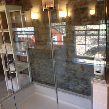 Glass Encased Shower Retreat