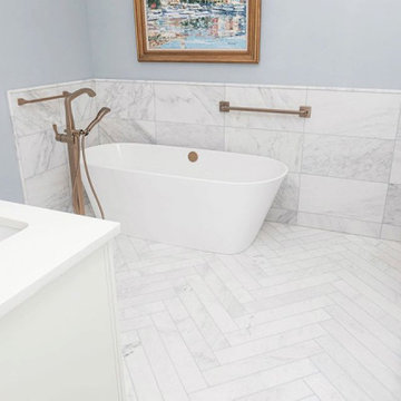 Master Bathroom Remodel - Marble Masterpiece
