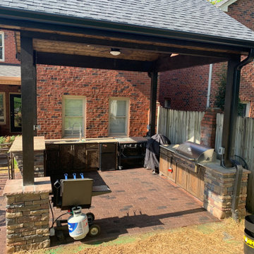 Nashville Outdoor Kitchen & Pavilion