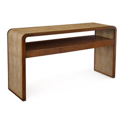 John Richard - 3 Drawer Console Table - Console Tables