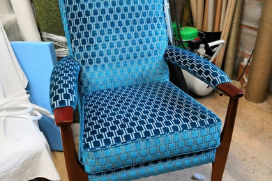 Reupholstery of Parker Knoll Chair