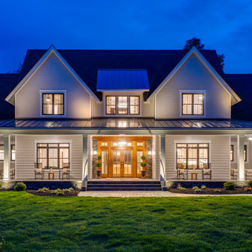 Front View - Dusk