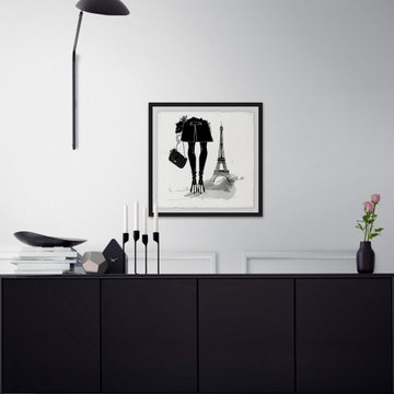 "Paris Always" Framed Painting Print