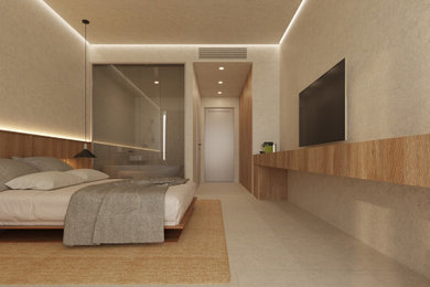 Modernes Schlafzimmer in Frankfurt am Main