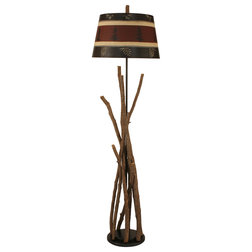 Rustic Floor Lamps by Coast Lamp Mfg., Inc.