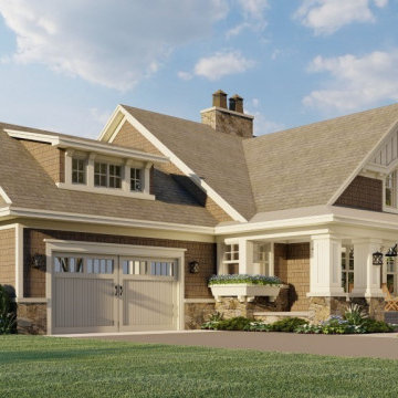 Creeks Bend House Plan - Front
