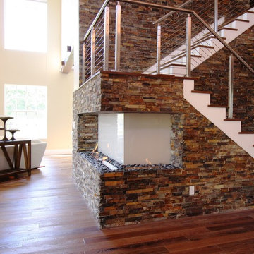 Reverse Corner Fire Feature
