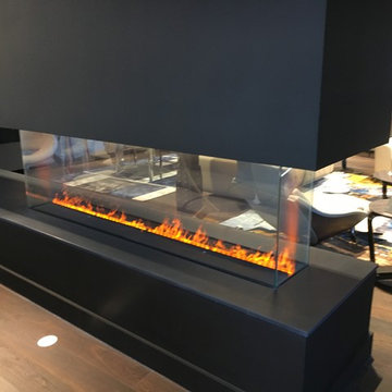 LED Vapor Fireplace.
