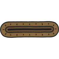 Heritage Farms Star Jute Table Runner, 13 x 36