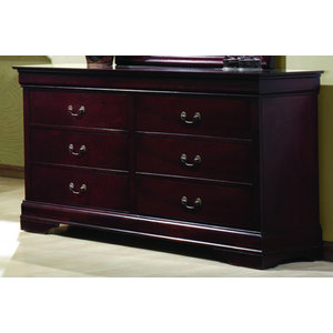 Sophisticated And Transitional Style Wooden Dresser Espresso