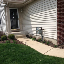 My Front Sidewalk Make Over