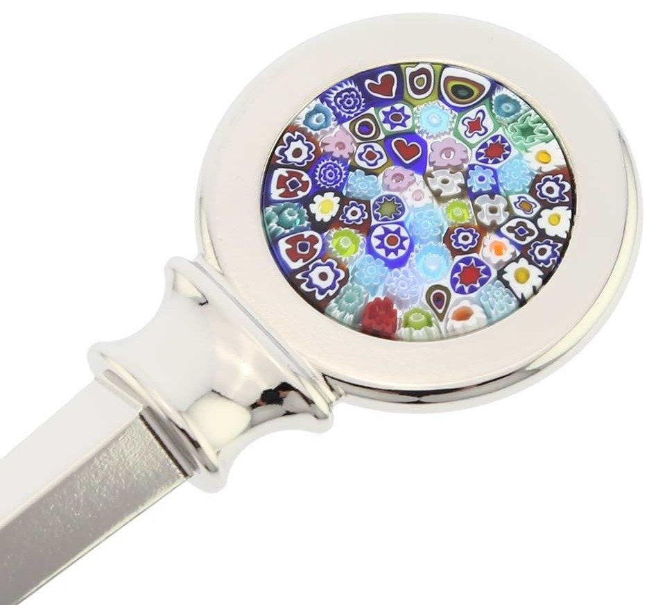 GlassOfVenice Millefiori Letter Opener In Murano Glass - View #2