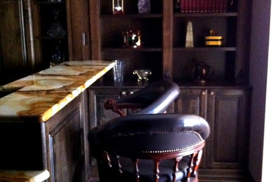 Kitchen - transitional kitchen idea in Other