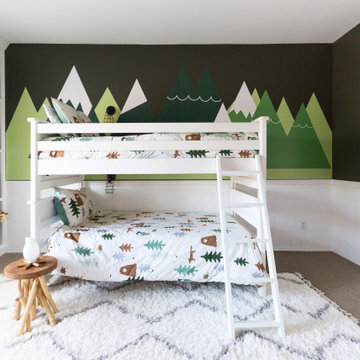 Transitional Office + Kids Camping Room