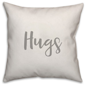 Hey Y All 18x18 Throw Pillow Contemporary Decorative Pillows