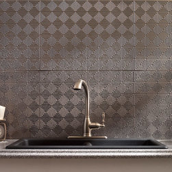 Fasade Miniquattro, Galvanized Steel - Home Decor