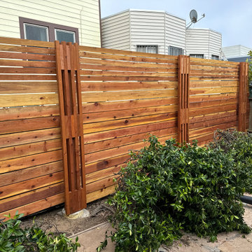 Conventional fence, new look
