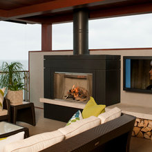 raised hearth