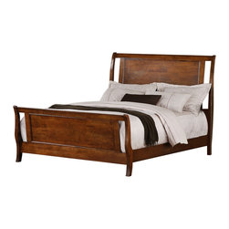 Sunset Trading - Sunset Trading Phoenix King Bed - Sleigh Beds