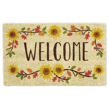 DII Welcome Sunflowers Doormat