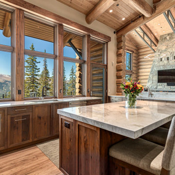 Breckenridge Contemporary Log Cabin