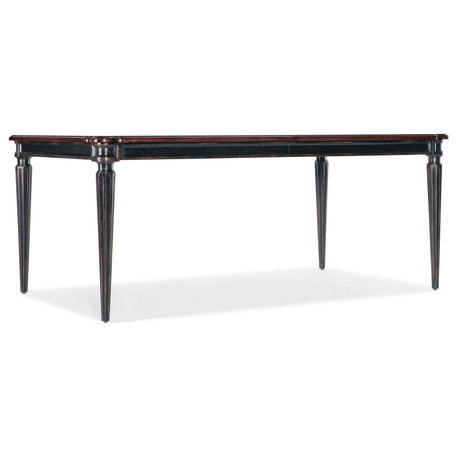 Charleston Rectangle Leg Dining Table w-2-22in leaves