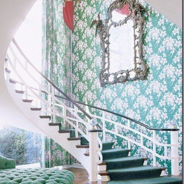 staircase wall decorating ideas